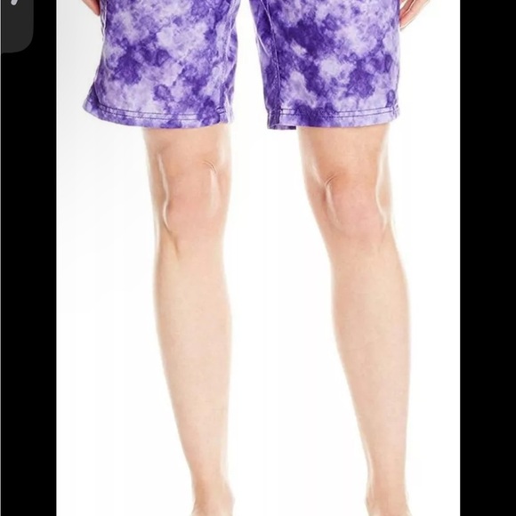 Kanu Surf Wome's Marina UPF 50+ Active Swim Board Shorts Sydney Purple 2 - Picture 2 of 9